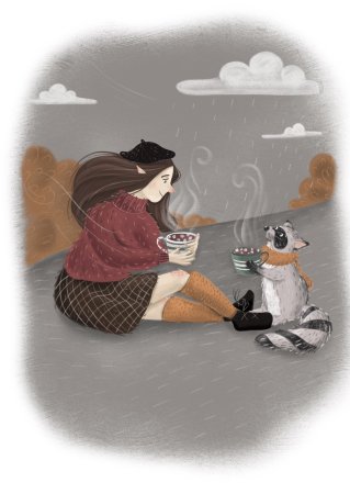 Теплые иллюстрации