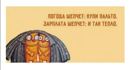 Шутки про холодную осень