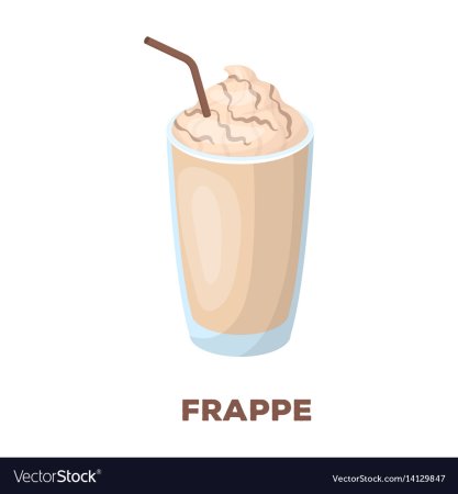 Кофе фраппе рисунок