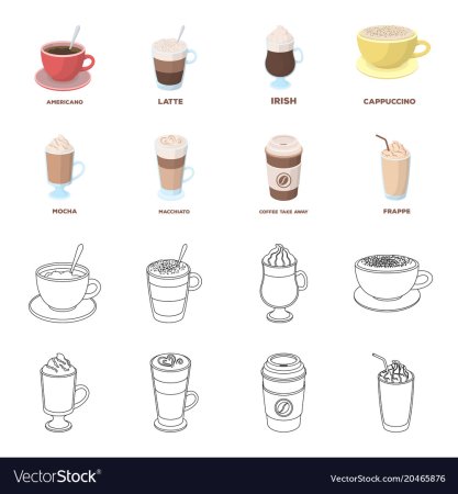 Виды кофе фраппе