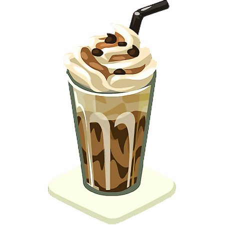 Молочный коктейль стикер