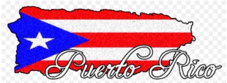 Puerto Rico надпись красивая