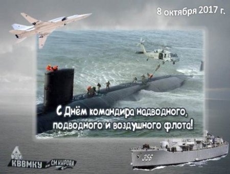 День командира надводного подводного и воздушного корабля