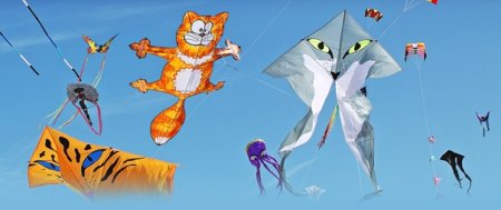 Воздушный змей на дереве