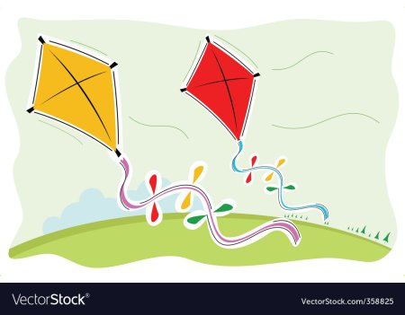 Рамка с воздушным змеем