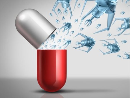 Нанотехнологии в медицине рисунок