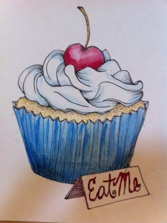 Кекс тату эскиз