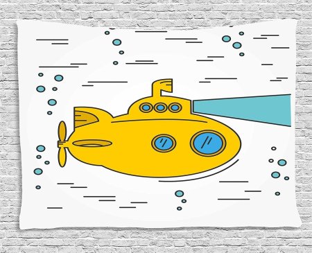 Подводная лодка рисунок