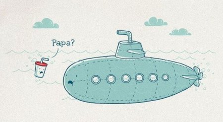 Прикольная подводная лодка