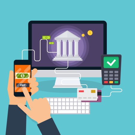 Интернет банк рисунок