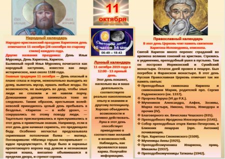 С праздником Харитонов день