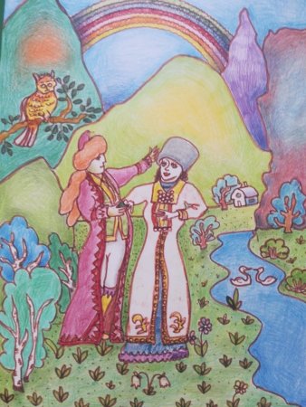 Рисунок ко Дню Республики Башкортостан