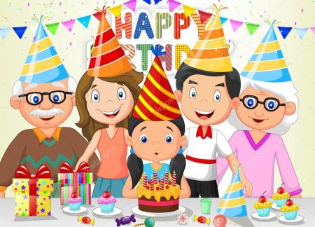 Мультяшная вечеринка для детей