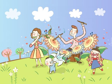 Веселые музыканты