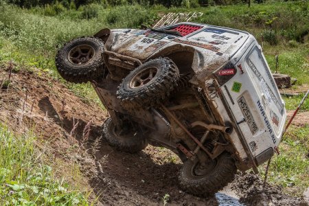 Нива 4х4 по бездорожью