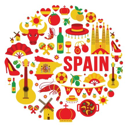 Испанские атрибуты