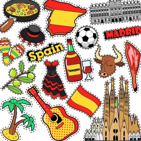 Испанские Стикеры