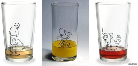 Прикольные стаканы