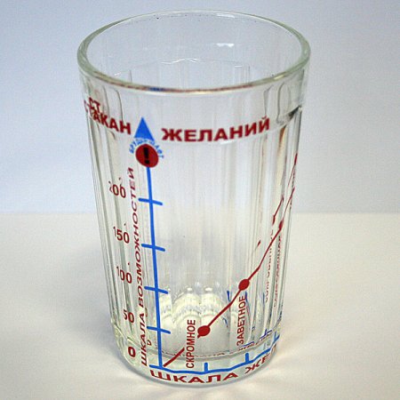 Граненый стакан мерный