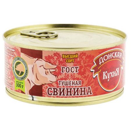 Говядина тушеная в/с "Донская кухня" 300гр