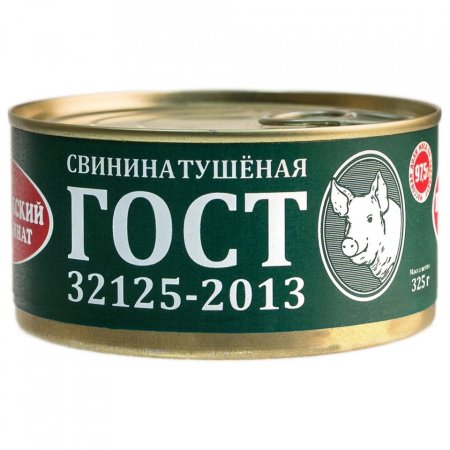 Великолукская тушенка свиная