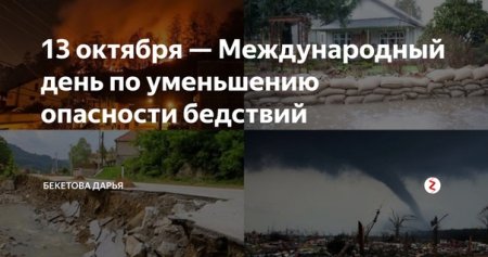Международный день по уменьшению опасности бедствий