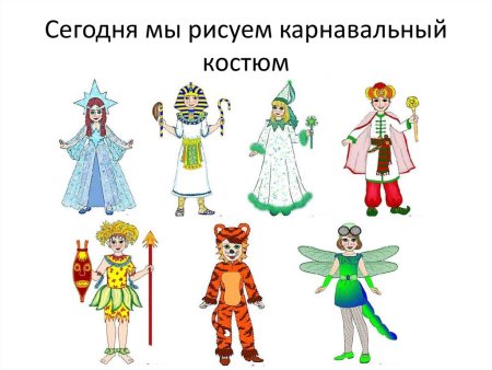 Театральный костюм рисунок