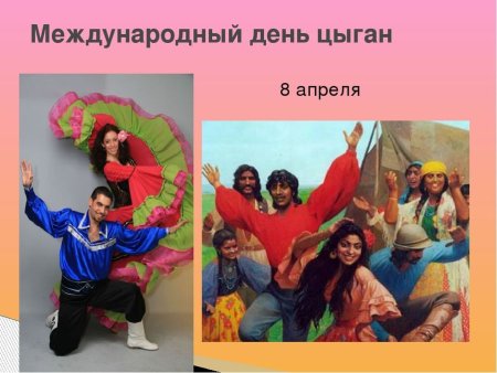 Международный день цыган