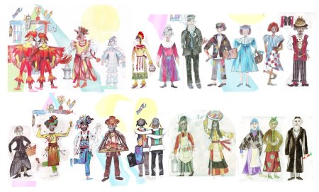 Костюмы разных народов