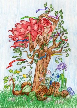 День уснувших деревья