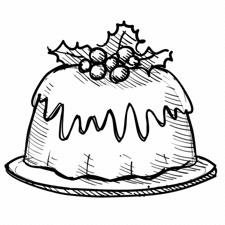 Пудинг раскраска для детей