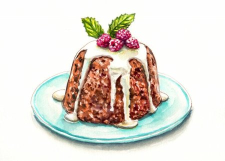 Картина пудинг