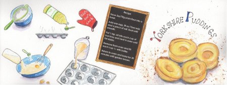 Yorkshire Pudding рисунок