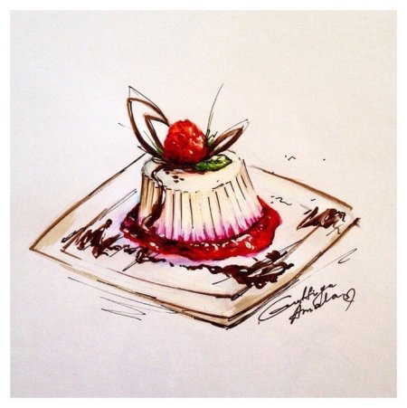 Десерты для рисования