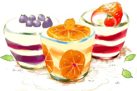 Нарисованные Десерты