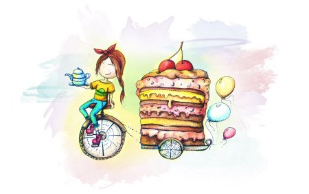 Визитки кондитеров рисунки