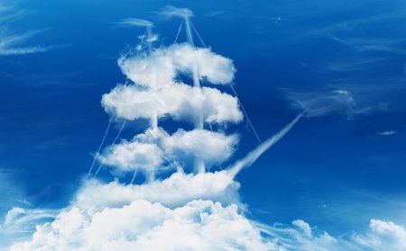 Корабль из облаков