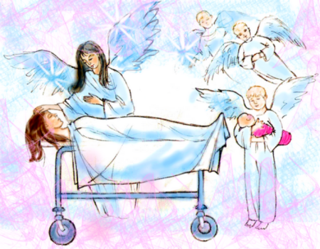 Рисунки переживших клиническую смерть