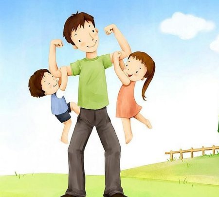 Папа мультяшные