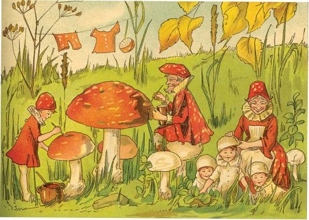Сказка про мухомор