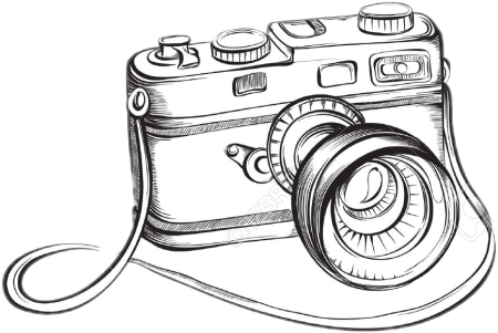 Фотоаппарат в графике
