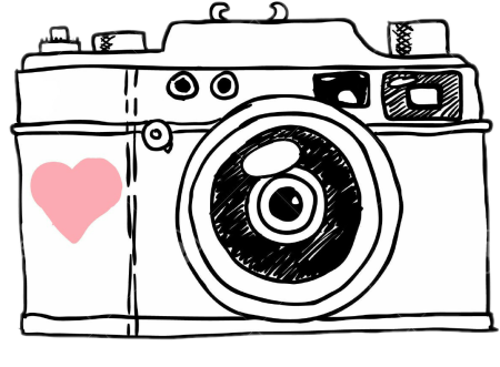 Нарисованный фотоаппарат