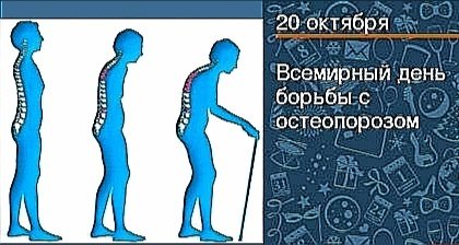 Всемирный день борьбы с остеопорозом