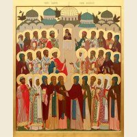 Собор владимирских святых икона