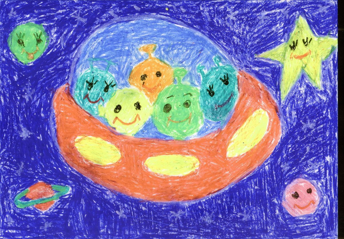 Рисунок космос 7 лет. Рисование для детей космос. Рисунок на тему космос. Детский рисунок на тему космос. Детские рисунки на тему космос.