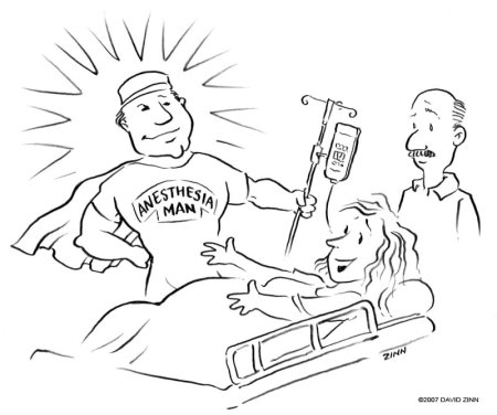 Наркоз рисунок