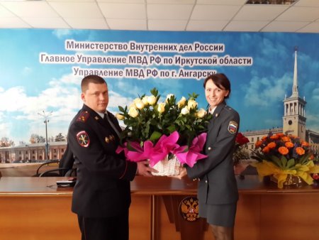 Кадры МВД праздник