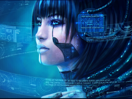 Футуристические девушки