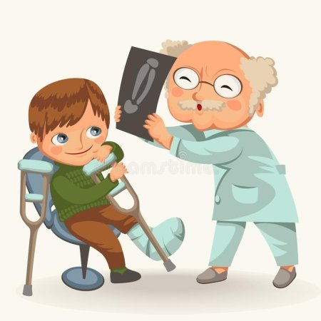 Врач травматолог рисунок