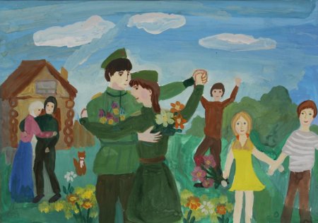 День Победы глазами детей
